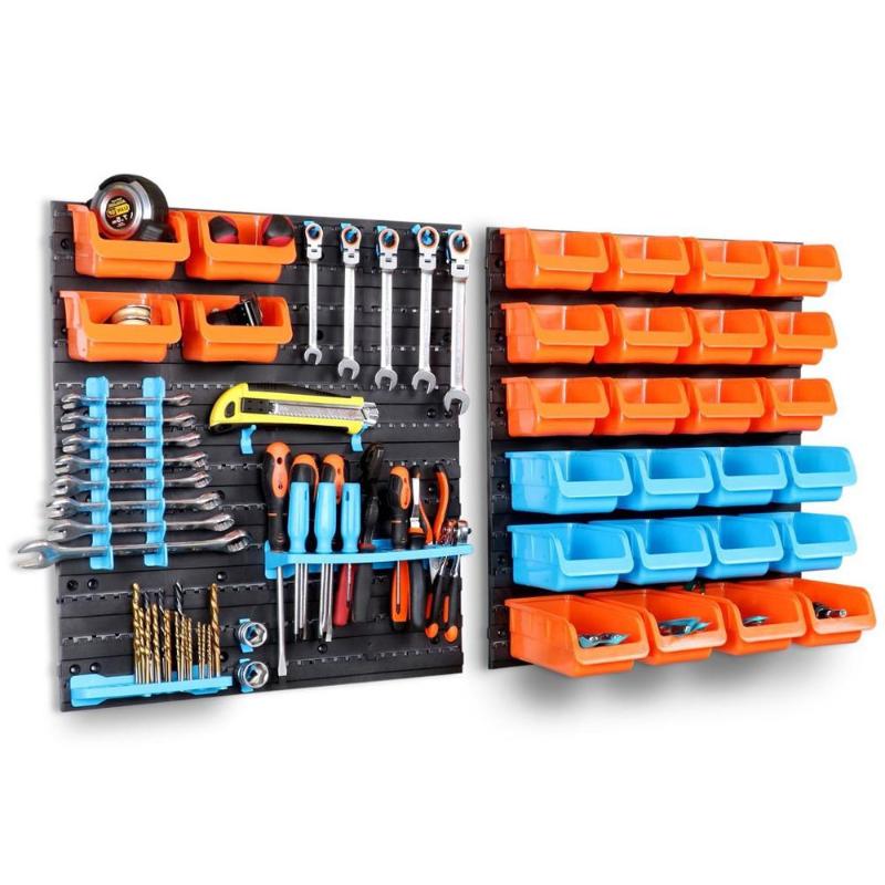 Hardware tool Hanging board Garage Workshop Storage rack Screw wrench classification hook up Component box Parts tool box
Hardware tool Hanging board Garage Workshop Storage rack Screw wrench classification hook up Component box Parts tool box