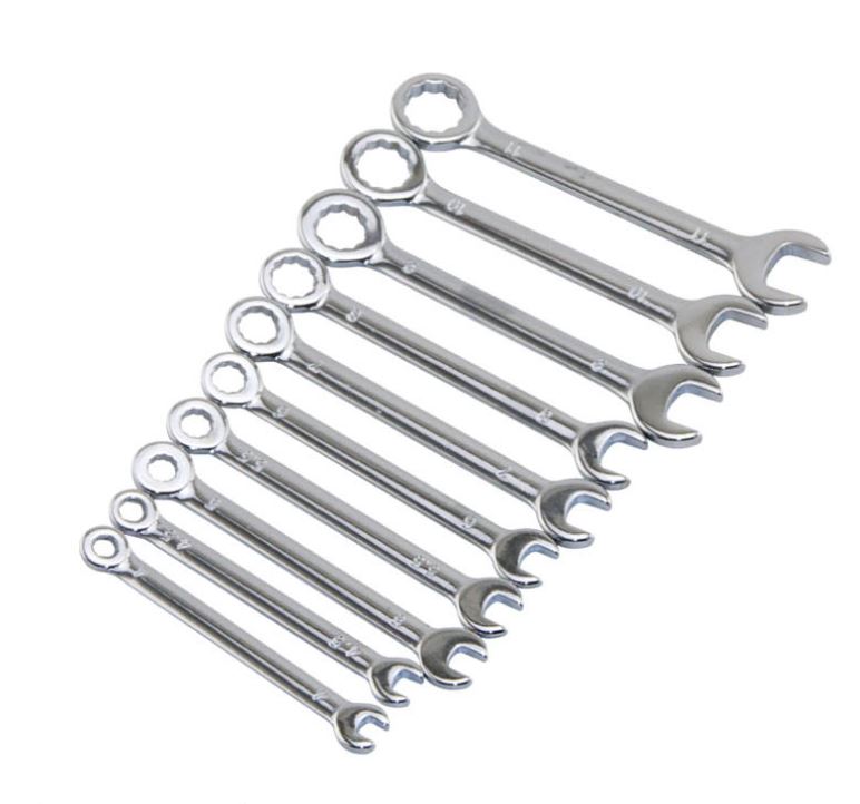 Mini 10pcs/lot Multifunction Ratchet Combination Metric Wrench Set 4-11mm 5/32 7/16 Torque and Socket Wrench Set Nut Tools
Mini 10pcs/lot Multifunction Ratchet Combination Metric Wrench Set 4-11mm 5/32 7/16 Torque and Socket Wrench Set Nut Tools