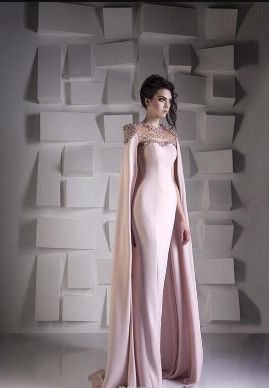 Detailed Mermaid Evening Dresses With Cape Bead Crystal Sequined Satin Formal Prom Dress Party wear Jewel Plus Size Arabic Dubai Wrap Gowns, Customize
Detailed Mermaid Evening Dresses With Cape Bead Crystal Sequined Satin Formal Prom Dress Party wear Jewel Plus Size Arabic Dubai Wrap Gowns, Customize