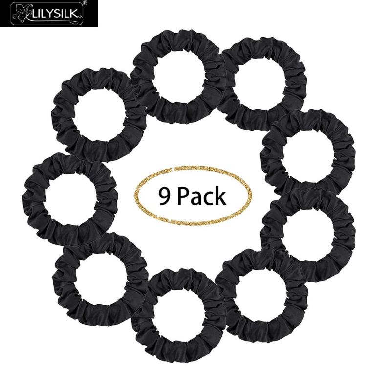 LilySilk 9PCS 100% Silk Hairband Scrunchies Charmeuse Head Rope Rubber Accessories Soft Care Luxurious Free Shipping
LilySilk 9PCS 100% Silk Hairband Scrunchies Charmeuse Head Rope Rubber Accessories Soft Care Luxurious Free Shipping