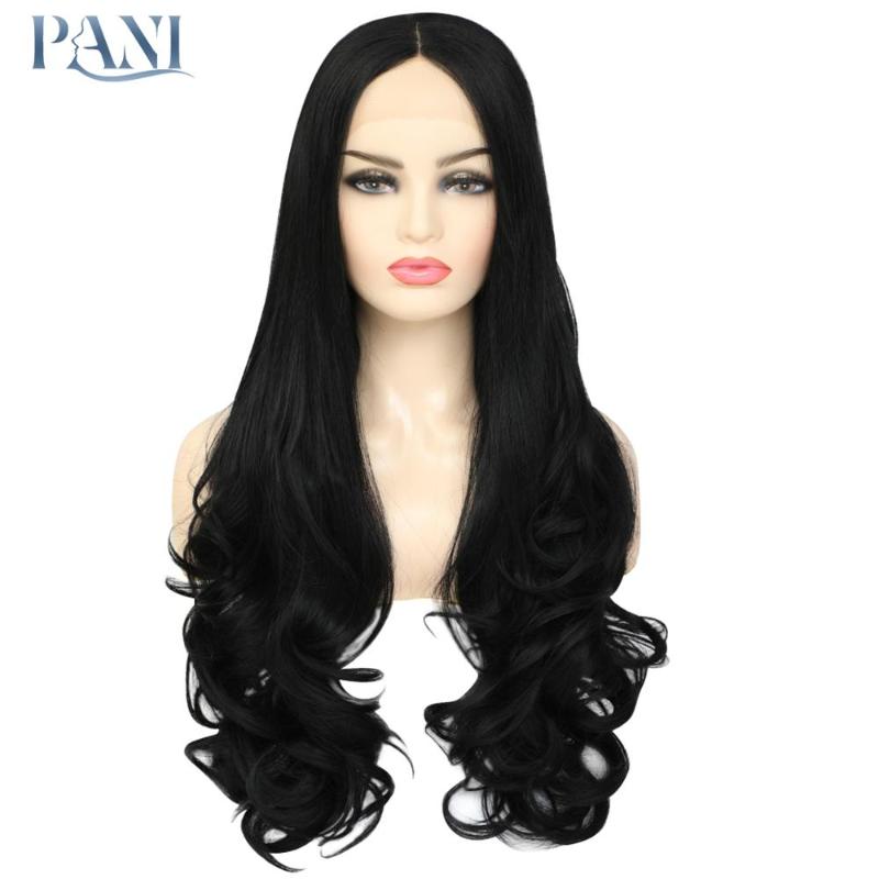 PANI 24 Inches Body Lace Wigs For Women Synthetic Lace Front Wigs Natural Hair Include Wig Cap 24 inches long, Black
PANI 24 Inches Body Lace Wigs For Women Synthetic Lace Front Wigs Natural Hair Include Wig Cap 24 inches long, Black