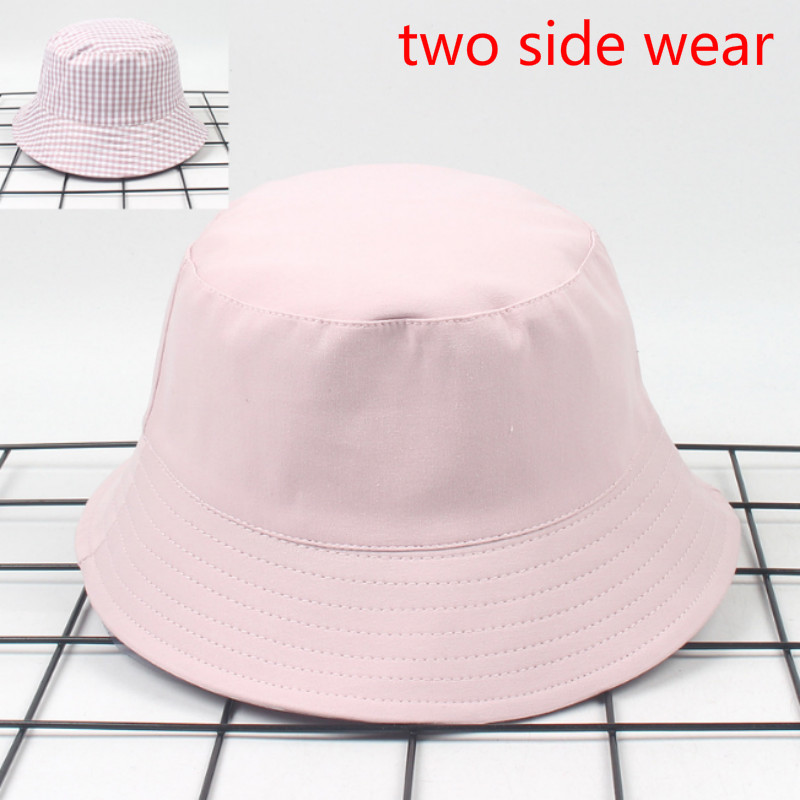 blank reversible bucket hat cap two side wear cotton men summer hat casual women plaid sun outdoor sunscreen sunhat panama, Black
blank reversible bucket hat cap two side wear cotton men summer hat casual women plaid sun outdoor sunscreen sunhat panama, Black