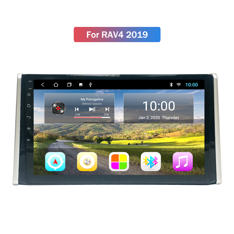 2G RAM 9 inch Android 10 Car Player Video Radio GPS Auto Stereo FOR Toyota RAV4-2019 Head Unit
2G RAM 9 inch Android 10 Car Player Video Radio GPS Auto Stereo FOR Toyota RAV4-2019 Head Unit