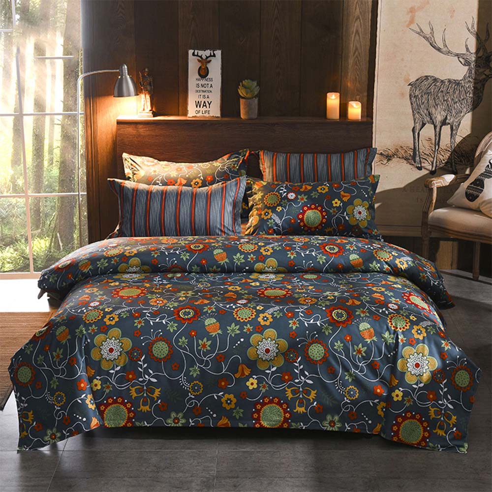 Cartoon Flowers Printed Bedding Suit Quilt Cover 3 Pics Duvet Cover High Quality Bedding Sets Bedding Supplies Home Textiles, Same as picture
Cartoon Flowers Printed Bedding Suit Quilt Cover 3 Pics Duvet Cover High Quality Bedding Sets Bedding Supplies Home Textiles, Same as picture