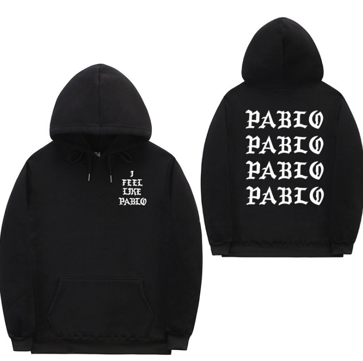I Feel Like Pablo Streetwear Hoodie Sweatshirts Letter Print Hoodie Club Hip Hop Hoodies Men 5 Colors, White 1
I Feel Like Pablo Streetwear Hoodie Sweatshirts Letter Print Hoodie Club Hip Hop Hoodies Men 5 Colors, White 1