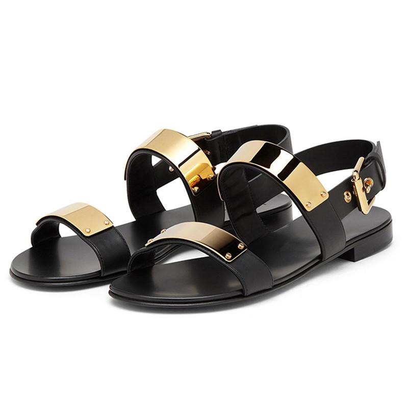 Hot Sale-Men's Non-slip Beach Shoes Flat Sandals Tide Casual Leather Slippers Man Gladiator Sandals EU38-EU46, Black
Hot Sale-Men's Non-slip Beach Shoes Flat Sandals Tide Casual Leather Slippers Man Gladiator Sandals EU38-EU46, Black