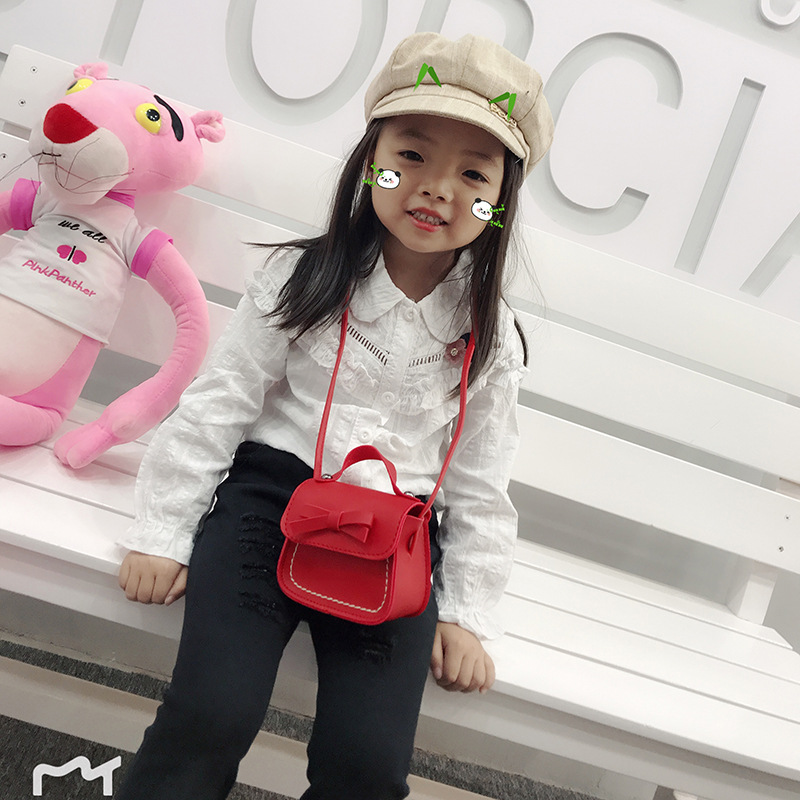 2020 Cute Baby Mini Coin Purse for Kid Girls Small Coin Wallet Bag Pouch Kawaii Toddler Bow Money Change Purses