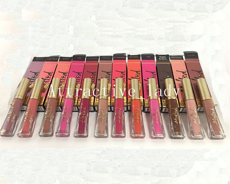 New Makeup Lipstick High-quality 12 Fashion Colors Lip gloss Variety free shipping, Mixed color
New Makeup Lipstick High-quality 12 Fashion Colors Lip gloss Variety free shipping, Mixed color