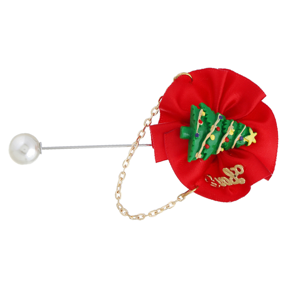 Christmas Themed Men's Satin Lapel Pins with Metal Chain, Handmade Boutonniere Pins for Party
Christmas Themed Men's Satin Lapel Pins with Metal Chain, Handmade Boutonniere Pins for Party