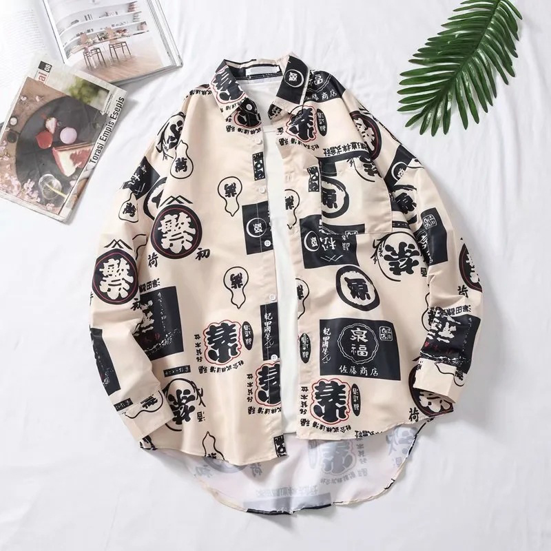 Harajuku Shirt Blusas Female Ulzzang Long Sleeve Women Blouse Spring Summer Loose Vintage Word Print Blouses Korean Womens Tops, As picture
Harajuku Shirt Blusas Female Ulzzang Long Sleeve Women Blouse Spring Summer Loose Vintage Word Print Blouses Korean Womens Tops, As picture