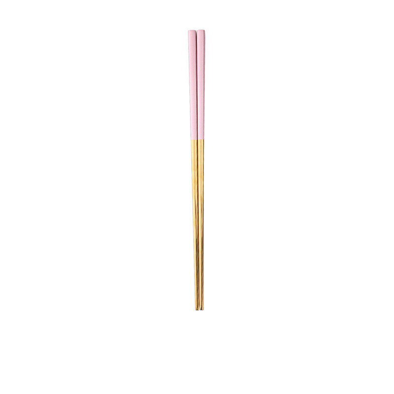 Wed Chopstick Stainless Steel Chopstick Black and Gold