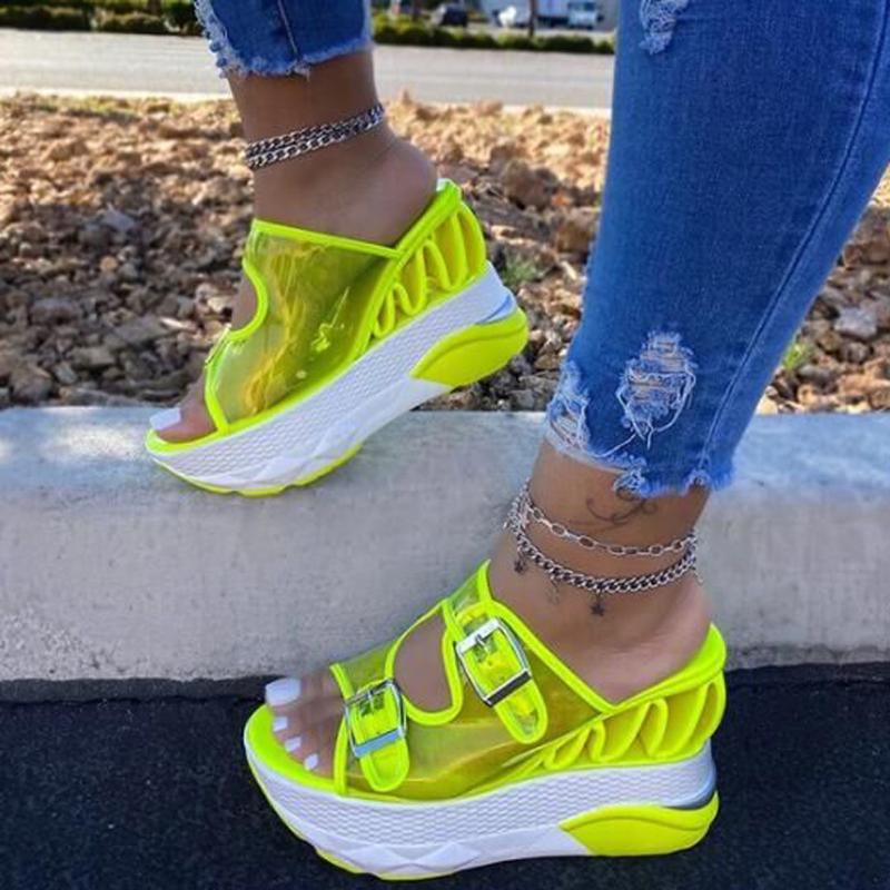Sagace Slippers Women Outdoor Open Toe Beach Summer Shoes Woman 2020 Buckle Straps Platform Sandals Wedges Slippers, Gn
Sagace Slippers Women Outdoor Open Toe Beach Summer Shoes Woman 2020 Buckle Straps Platform Sandals Wedges Slippers, Gn