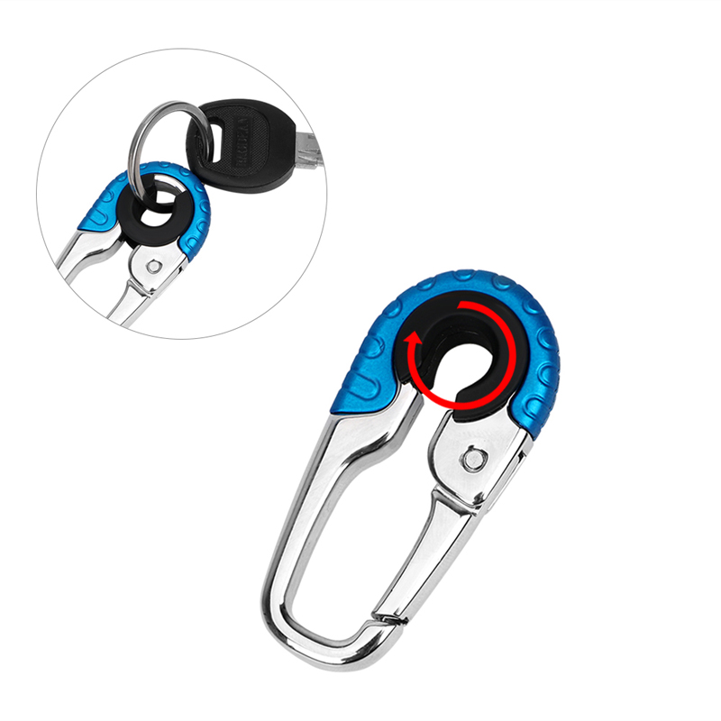 Car Keychain Creative Key Holder Keyring Men's Fashion Key Chain Birthday Gift Metal Key Ring Car-styling Auto Accessories