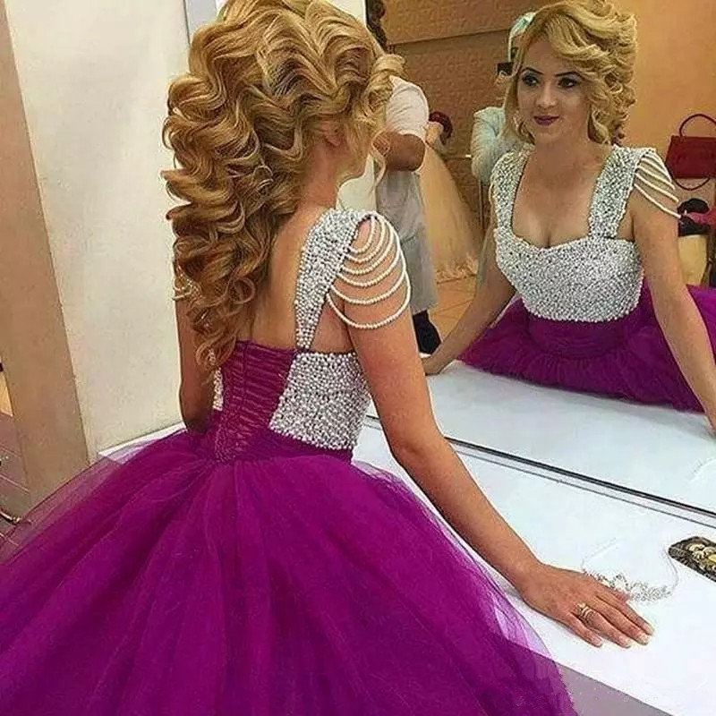 Cheap Purple Sweet 16 Quinceanera Dresses Sweetheart Ruffle Train Beading Vestidos De 15 Anos Debutante Gowns Plus Size 2020, Royal blue
Cheap Purple Sweet 16 Quinceanera Dresses Sweetheart Ruffle Train Beading Vestidos De 15 Anos Debutante Gowns Plus Size 2020, Royal blue
