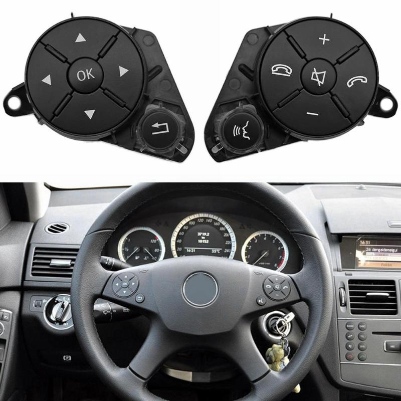 Multifunctional Car Steering Wheel Switch C/E/GLK Class Auo Button For Benz W204 X204 W212