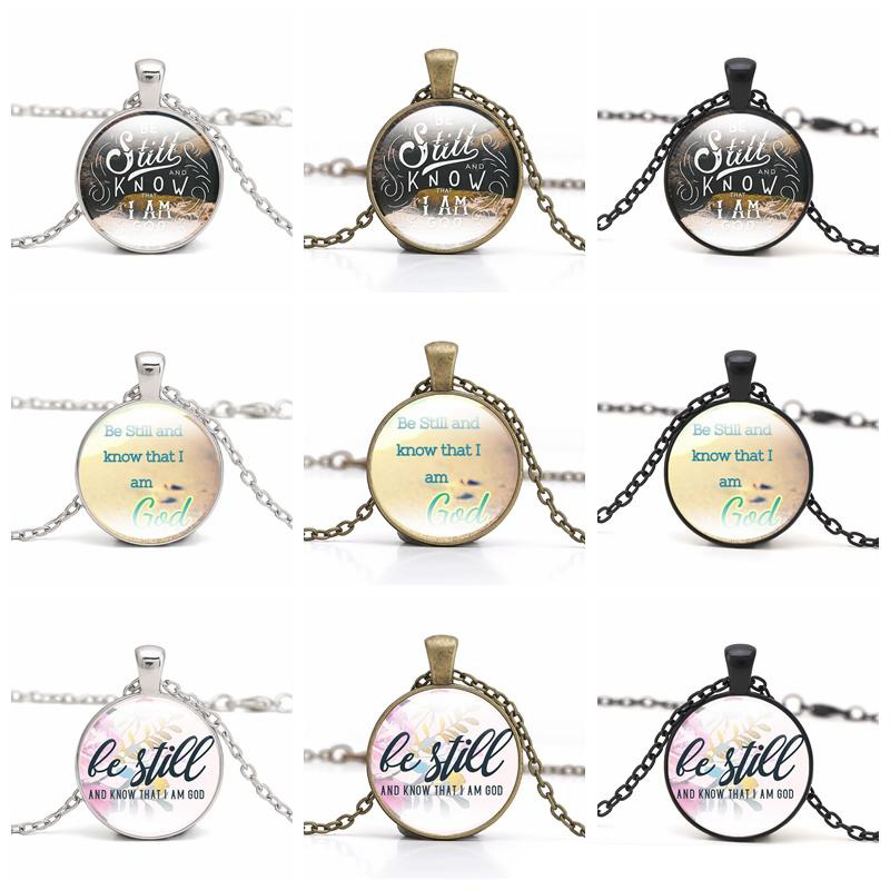 Psalms Necklace Bible Verses Quote 25mm Glass Cabochon Pendant Fashion Collier Femme Birthday Gift Jewelry Accessory
Psalms Necklace Bible Verses Quote 25mm Glass Cabochon Pendant Fashion Collier Femme Birthday Gift Jewelry Accessory