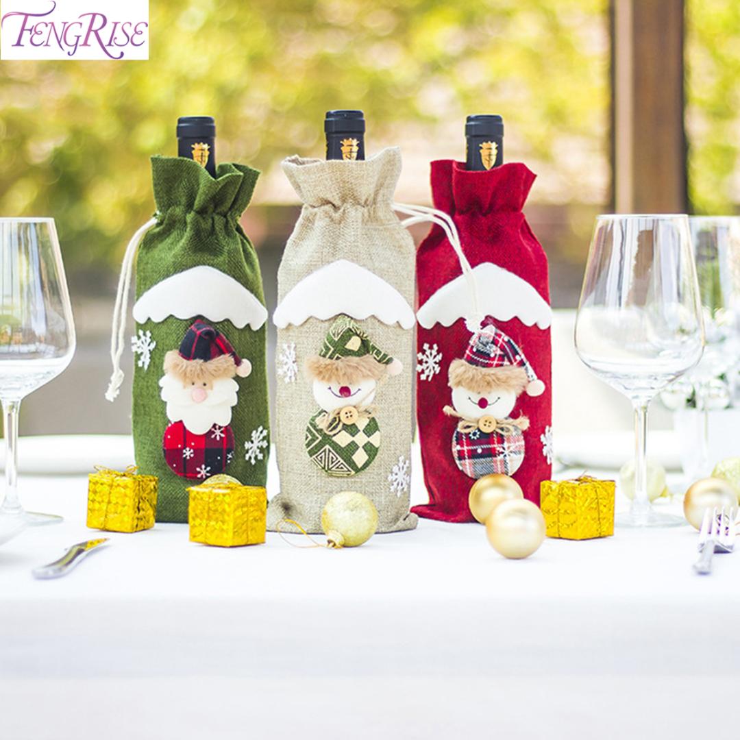Santa Christmas Wine bottle cover 2019 Christmas Decoration For Home Ornament Item Noel Navidade 2019 Cristmas Decor
Santa Christmas Wine bottle cover 2019 Christmas Decoration For Home Ornament Item Noel Navidade 2019 Cristmas Decor