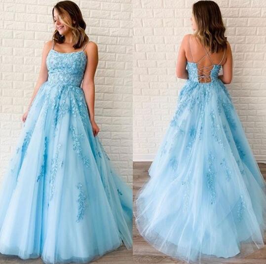 Blue Tulle Ball Gown Prom Dresses Long 2020 New Lace Applique Elegant Evening Gowns vestidos de fiesta Cocktail Party Dress Beaded, Lavender
Blue Tulle Ball Gown Prom Dresses Long 2020 New Lace Applique Elegant Evening Gowns vestidos de fiesta Cocktail Party Dress Beaded, Lavender