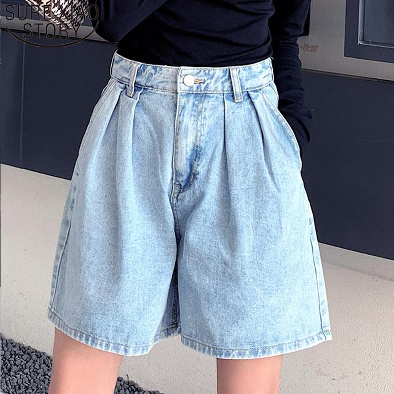 Plus Size Women' Denim Shorts Vintage High Waist Blue Wide Leg Female Jean Shorts Casual Summer Ladies Jeans 9001 50
Plus Size Women' Denim Shorts Vintage High Waist Blue Wide Leg Female Jean Shorts Casual Summer Ladies Jeans 9001 50