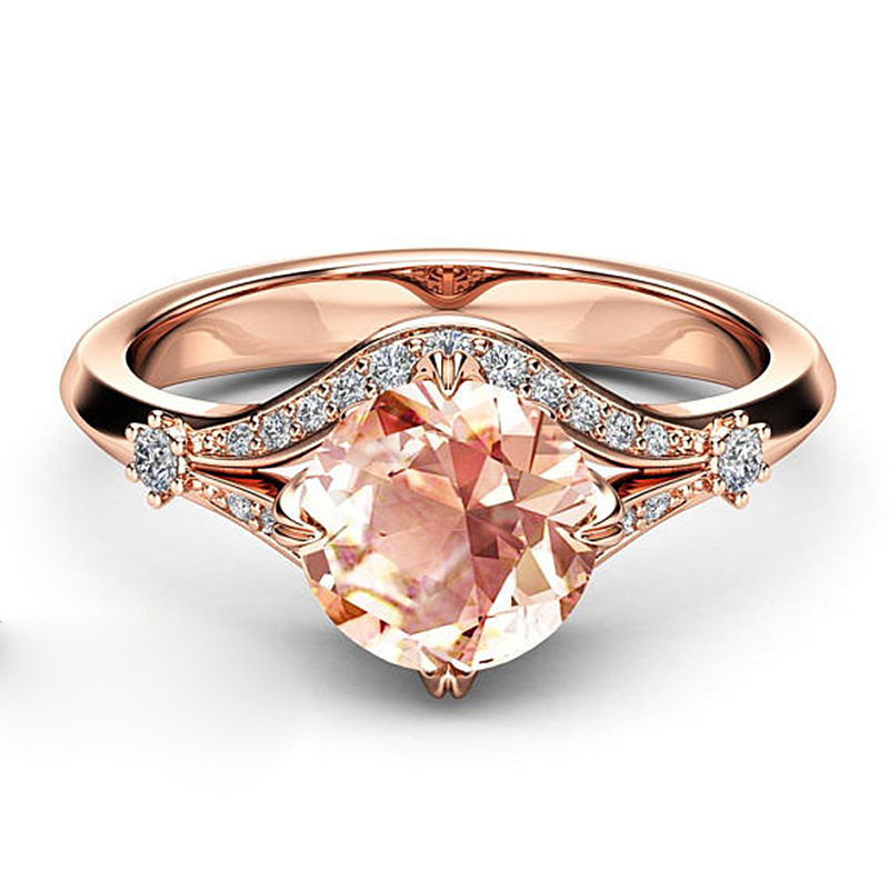 European Pop Rose Gold Color Geometric Zircon Ring for Women Hot Sale Simple Wedding Ring Jewelry US Size 6-10 aneis feminino
European Pop Rose Gold Color Geometric Zircon Ring for Women Hot Sale Simple Wedding Ring Jewelry US Size 6-10 aneis feminino