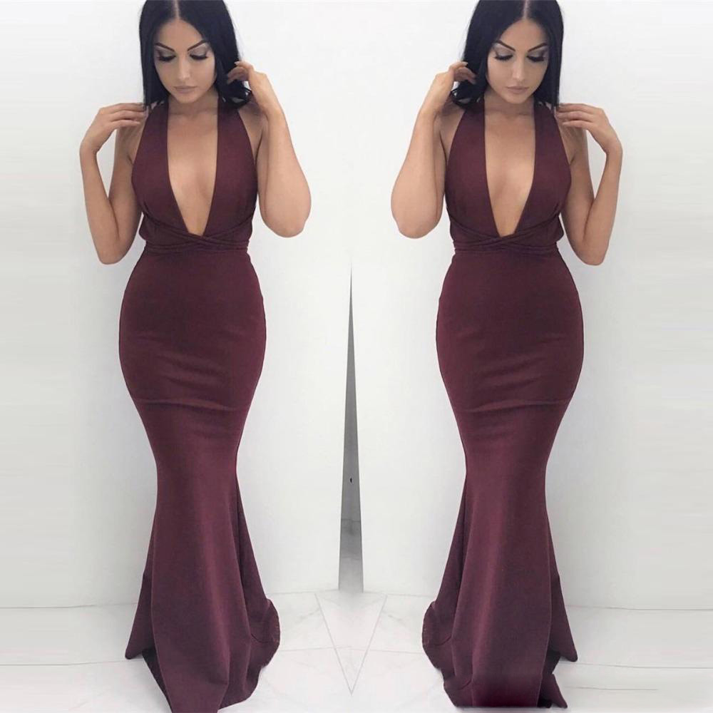 Deep V-Neck Satin Long Evening Dresses Satin Mermaid Formal Evening Gowns Backless Prom Dresses Robe De Soiree, Orange
Deep V-Neck Satin Long Evening Dresses Satin Mermaid Formal Evening Gowns Backless Prom Dresses Robe De Soiree, Orange
