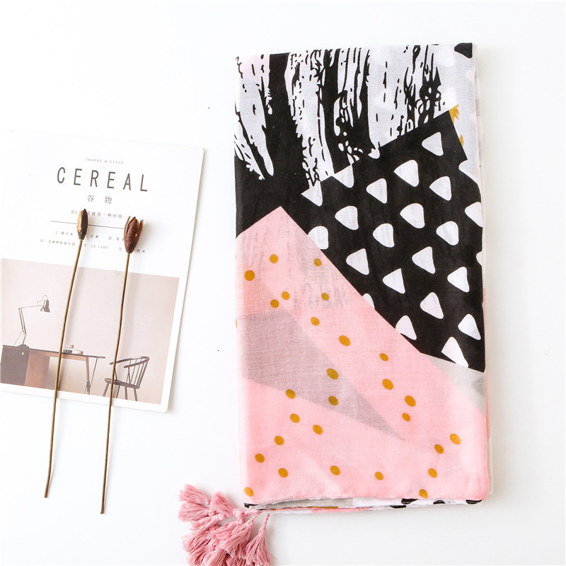 Fresh Geometry Spelling Color Hplc-uv Point Cotton Scarf Woman Joker Sunscreen Shawl Super Long FundNew Hot Fashion
Fresh Geometry Spelling Color Hplc-uv Point Cotton Scarf Woman Joker Sunscreen Shawl Super Long FundNew Hot Fashion