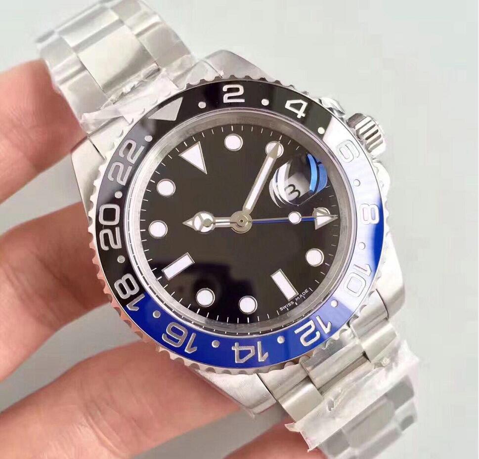 2021 black blue GMT Ceramic Bezel Mens Mechanical Stainless Steel Automatic 2813 Movement Watch Sports Self-wind Watches Wristwatches, Extra shipping;not watches
2021 black blue GMT Ceramic Bezel Mens Mechanical Stainless Steel Automatic 2813 Movement Watch Sports Self-wind Watches Wristwatches, Extra shipping;not watches