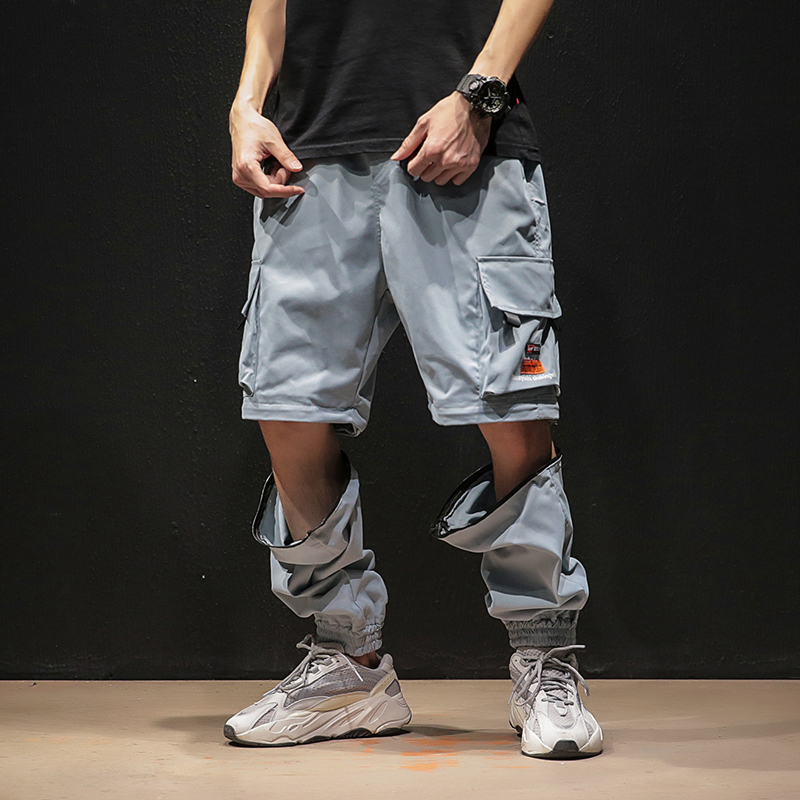 Men Fashion Streetwear Mens Jogger Pants Youth Casual Summer Ankle Length Cargo Trousers Loose Brand Detachable Pants Leg Mid, Black
Men Fashion Streetwear Mens Jogger Pants Youth Casual Summer Ankle Length Cargo Trousers Loose Brand Detachable Pants Leg Mid, Black