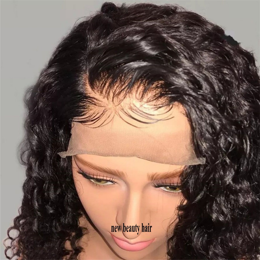 200density full Colored Box Braid wig ombre brown Crotchet Braid lace front wig long Synthetic micro braid wig for black women