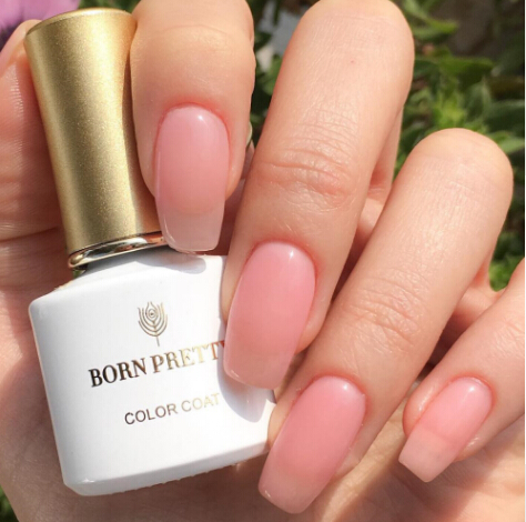 Pink Jelly Nail Gel 6ml Semi-transparent Nude Purple Varnish Polish Soak Off Nail Art UV Gel Lacquer
