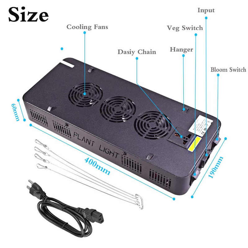 Led Grow Light 900W Full Spectrum for Plants Flowers Seed Veg Indoor Growth Lamps Greenhouse Grow Led Lights