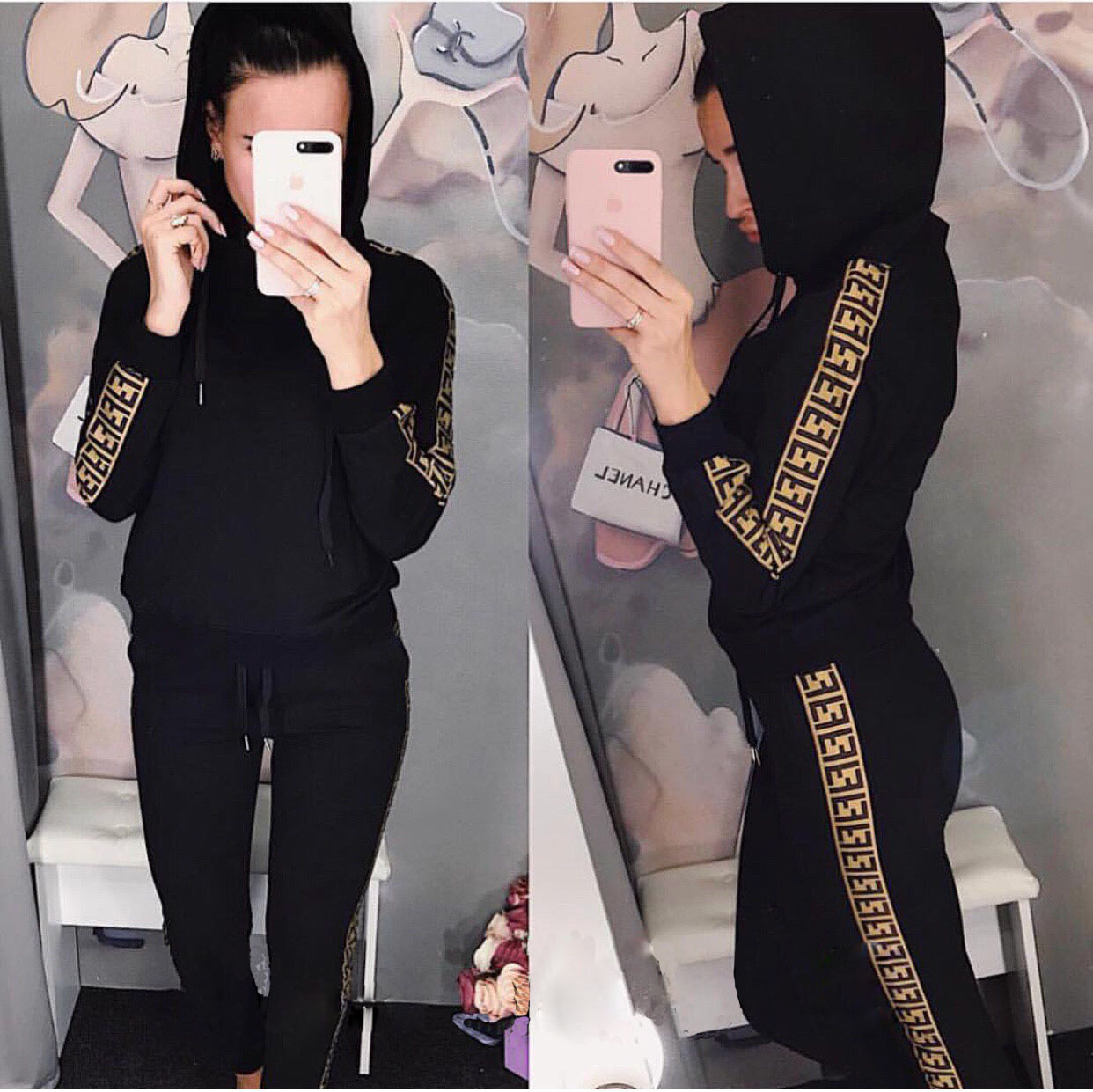 Women Sport Suits New Tracksuit Female Sweatshirt Sets Plus Size New Fashion Casual Comfortable Spring Autumn Hoodies Suits, Gray
Women Sport Suits New Tracksuit Female Sweatshirt Sets Plus Size New Fashion Casual Comfortable Spring Autumn Hoodies Suits, Gray