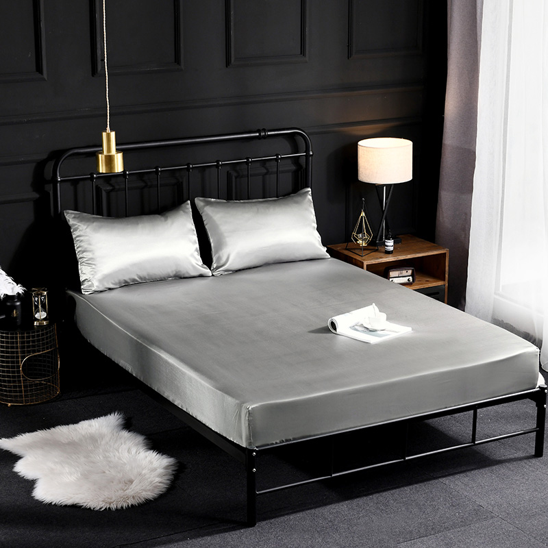 Soild Bed Linens Sheet With Pillowcase White Grey Modern Bedspread Elastic Band Fitted BedSheet for Double Queen Size
Soild Bed Linens Sheet With Pillowcase White Grey Modern Bedspread Elastic Band Fitted BedSheet for Double Queen Size