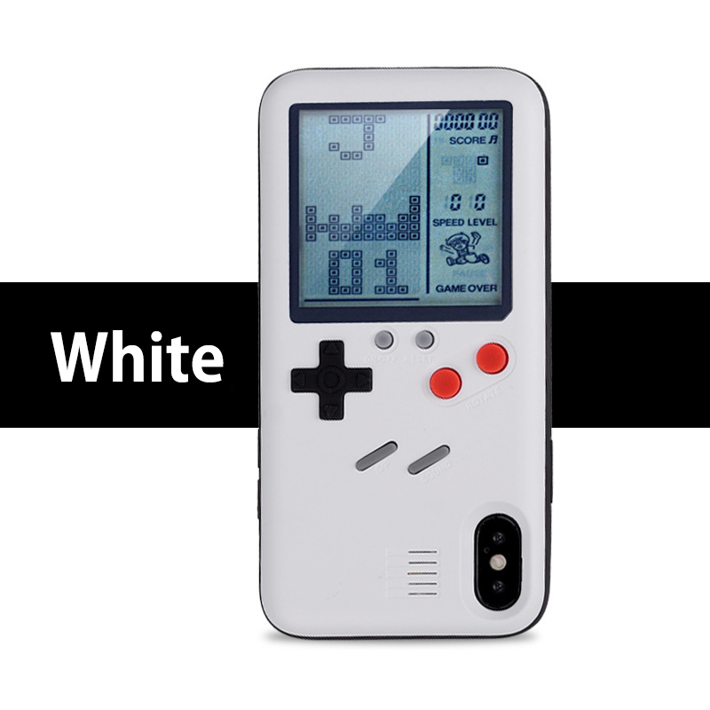 Retro GB Gameboy Tetris Phone Cases For iPhone 6 6s 7 8 Plus 11 12 Pro X XS XR Max Soft TPU Can Play Blokus Game Console Cover
Retro GB Gameboy Tetris Phone Cases For iPhone 6 6s 7 8 Plus 11 12 Pro X XS XR Max Soft TPU Can Play Blokus Game Console Cover