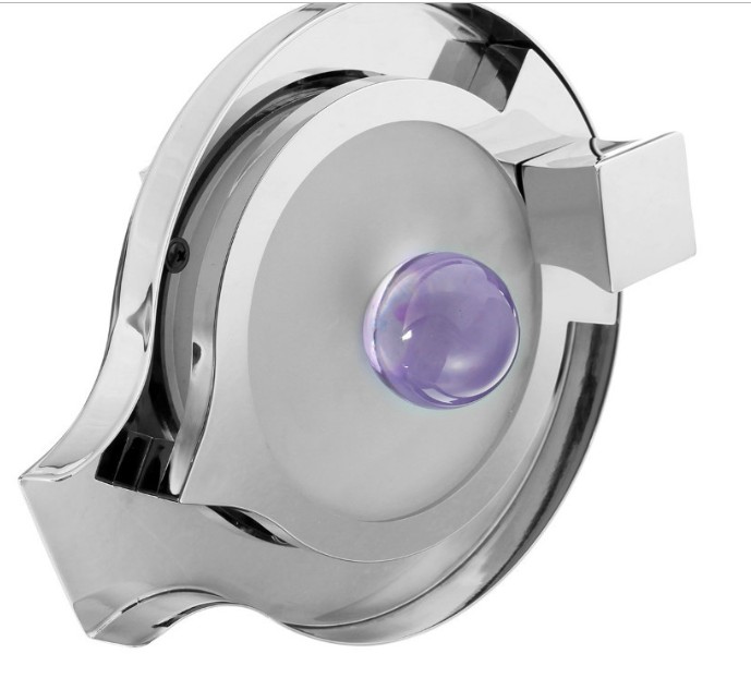 LED Faucet LED Bathroom Basin Faucet Brass Chrome Finished Waterfall Taps Water Power Basin Tap Mixer Torneira