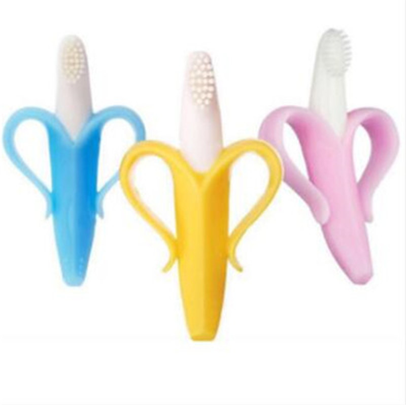 Safe Baby Silicone Teether Training Toothbrush BPA Free Banana Corn Toddle Teething Chew Toys for Infant Chewing Newborn Gifts 3 color
Safe Baby Silicone Teether Training Toothbrush BPA Free Banana Corn Toddle Teething Chew Toys for Infant Chewing Newborn Gifts 3 color