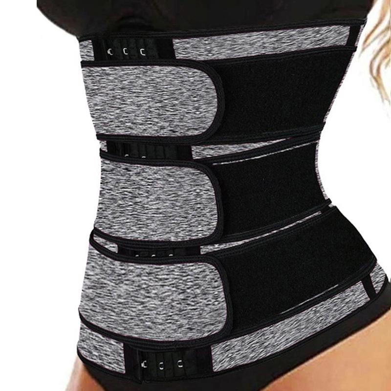 Sauna Waist Trainer Corset Sweat Belts for Women Waist Trainer Body Shaper Slimming Corset Weight Compression Trimme Belt T200622