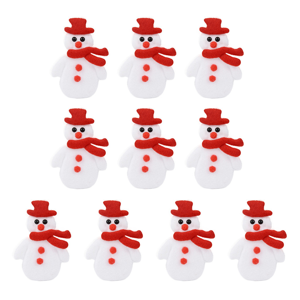 10PC Christmas Decoration Accessories Elk Snowman DIY Craft Embellishment Christmas Decoration DIY navidad navidad For Home
10PC Christmas Decoration Accessories Elk Snowman DIY Craft Embellishment Christmas Decoration DIY navidad navidad For Home