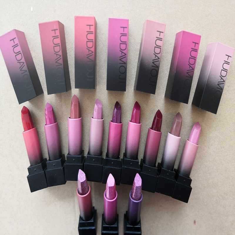 Hot! Makeup Famous barand 12pcs set Lip Makeup Set Matte Lipstick 12color lip sticks make up cosmetic lips kit 12pcs/set free shipping, Hudamoji
Hot! Makeup Famous barand 12pcs set Lip Makeup Set Matte Lipstick 12color lip sticks make up cosmetic lips kit 12pcs/set free shipping, Hudamoji