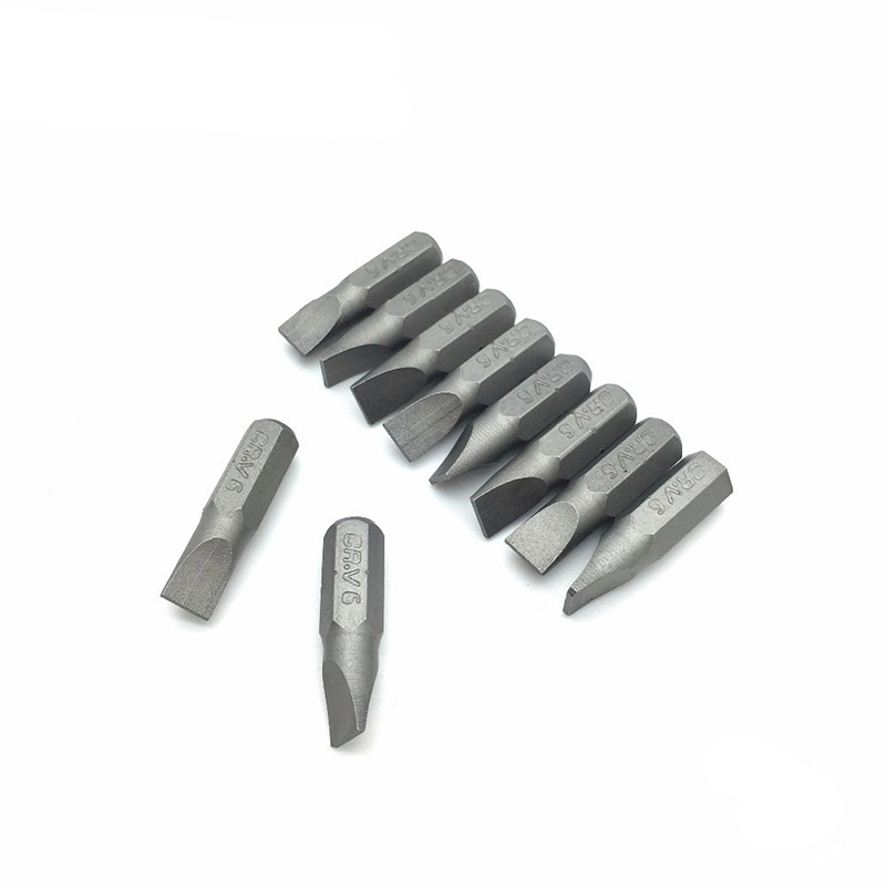 10pcs Slotted SL4 SL5 SL6 1/4 inch 6.35mm Hex Shank 25mm Long Screwdriver Bits Flat 4 5 6mm Chrome Vanadium Steel Bit Set
10pcs Slotted SL4 SL5 SL6 1/4 inch 6.35mm Hex Shank 25mm Long Screwdriver Bits Flat 4 5 6mm Chrome Vanadium Steel Bit Set