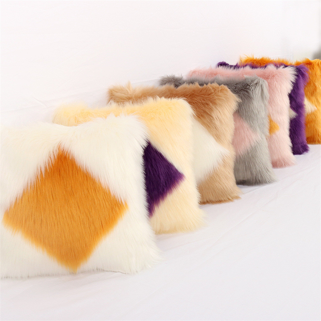 40X40cm High Quality European Plush Pillow Case Wool Cushion Cover Faux Fur Sofa Bed Pillowcase Cover Christmas Pillow
40X40cm High Quality European Plush Pillow Case Wool Cushion Cover Faux Fur Sofa Bed Pillowcase Cover Christmas Pillow