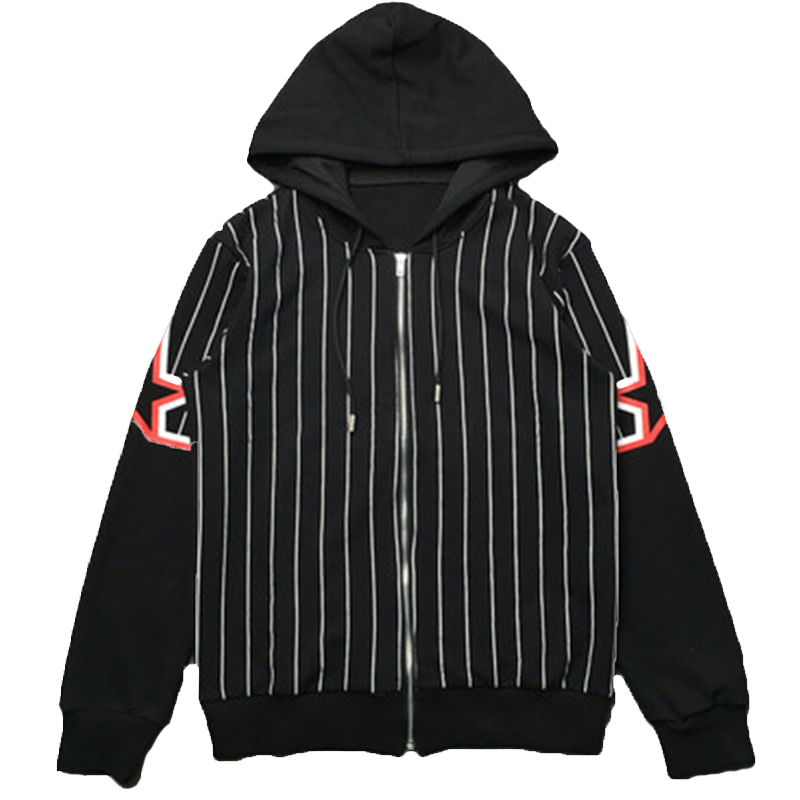 Mens Stylist Jacket Outerwear Men Women High Quality Stripe Printing Jackets Fashion Mens Stylist Hooded Coats Size M-XXL, Black
Mens Stylist Jacket Outerwear Men Women High Quality Stripe Printing Jackets Fashion Mens Stylist Hooded Coats Size M-XXL, Black