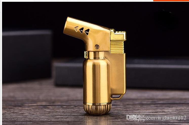 MINI metal gas jet flame kitchen torchs Butane Refillable Micro Culinary Torchs Windproof Cigarette Lighter torch W260202