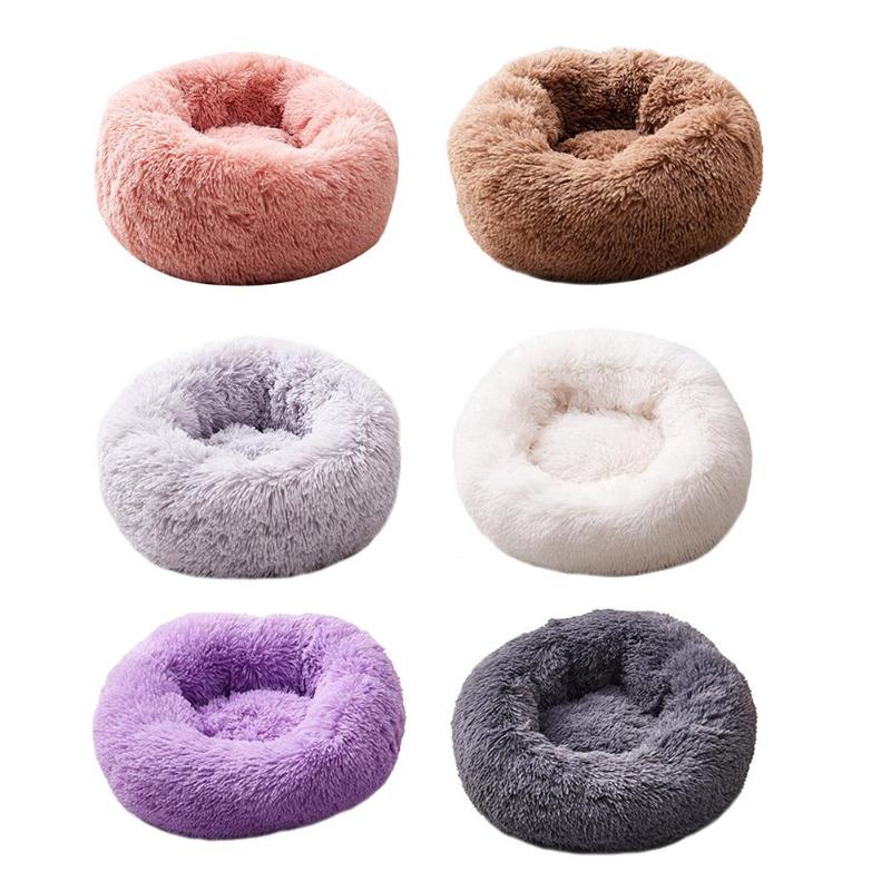 Portable Round Dog Litter Pad Sleeping Warm Nest Washable Fashion Comfortable and Warm Long Plush Cat House Pet Product, Black
Portable Round Dog Litter Pad Sleeping Warm Nest Washable Fashion Comfortable and Warm Long Plush Cat House Pet Product, Black