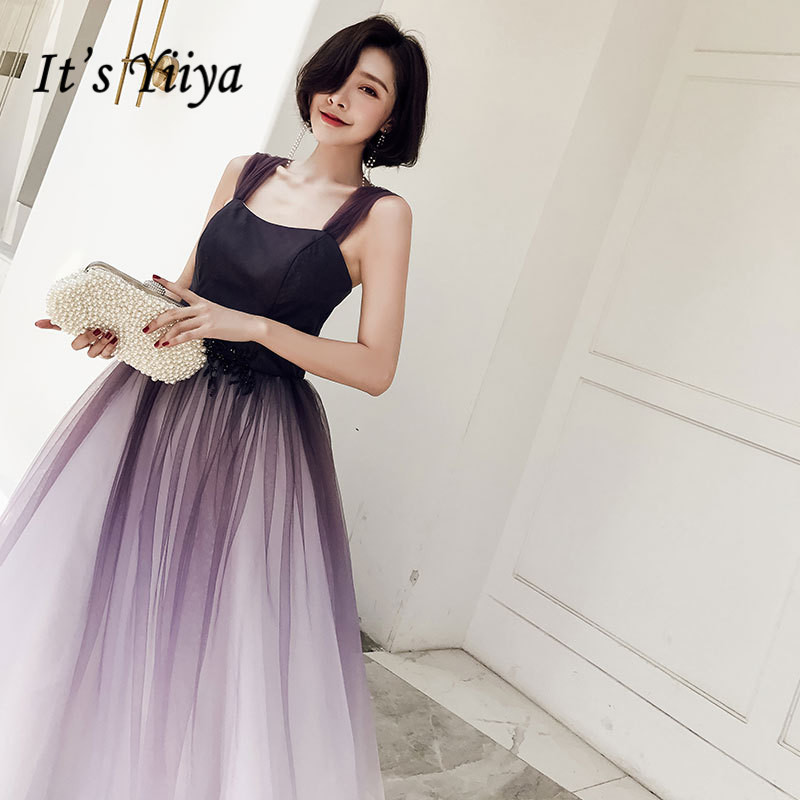 Party Dresses It's YiiYa Evening Dress Elegant Gradient Color Purple Lace Up Formal Gown Sexy Spaghetti Strap Long E003
Party Dresses It's YiiYa Evening Dress Elegant Gradient Color Purple Lace Up Formal Gown Sexy Spaghetti Strap Long E003