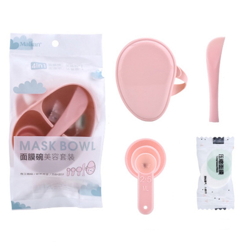 DIY Facial Mask Bowl Tool Set 4 Piece Set Women's Makeup Tool Kits maquiagem Mixing Bowl Brush Spoon Stick
DIY Facial Mask Bowl Tool Set 4 Piece Set Women's Makeup Tool Kits maquiagem Mixing Bowl Brush Spoon Stick