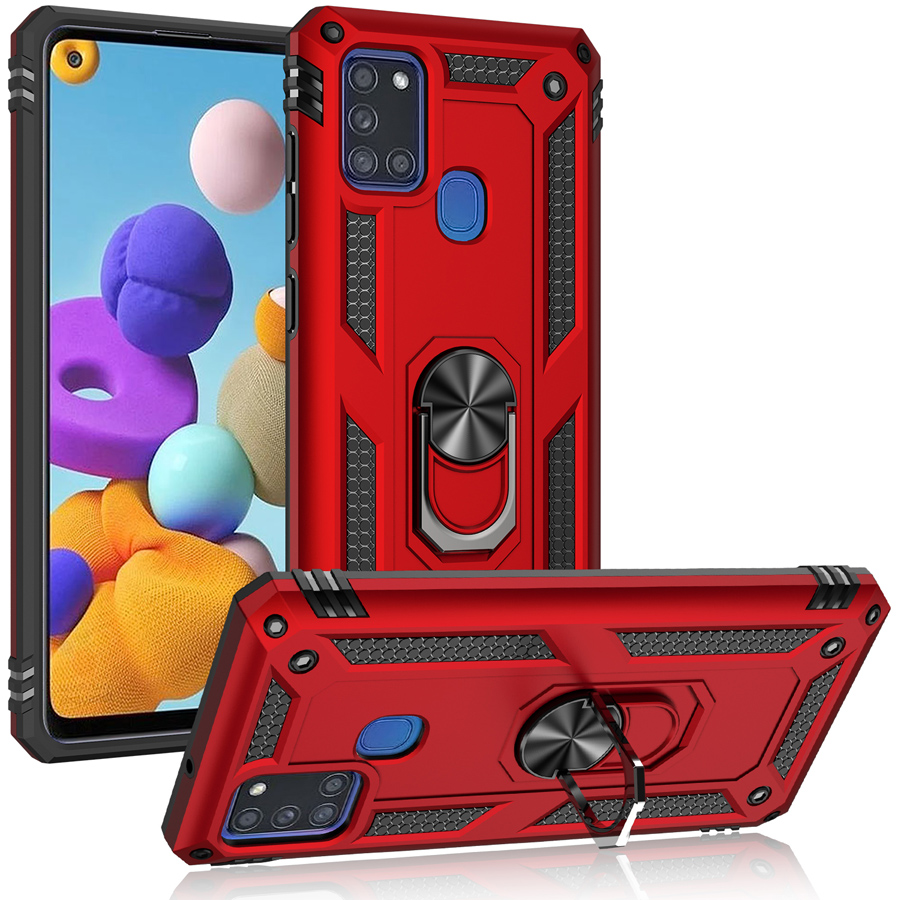 Armor case Rotating Metal Ring Holder Kickstand Shockproof Cover for SAMSUNG Galaxy A21S M30 A40S A10 A10S A20S A20E A10E A30 A20, Black
Armor case Rotating Metal Ring Holder Kickstand Shockproof Cover for SAMSUNG Galaxy A21S M30 A40S A10 A10S A20S A20E A10E A30 A20, Black