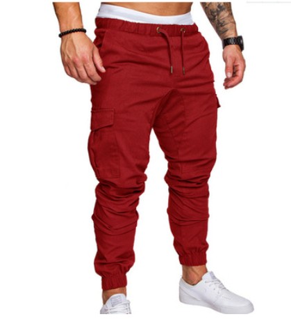 Mens Work Pants Comfort Cotton Soft Tactical Army Cargo Combat Casual Multi-Pocket Duty Fitness Bodybuilding Trousers