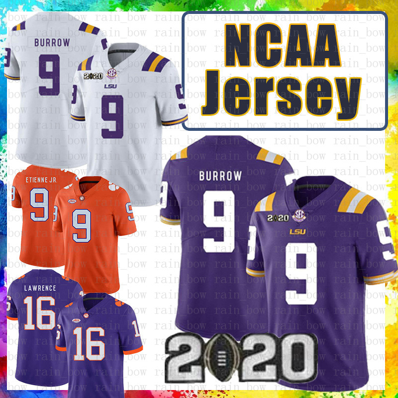 cheap Joe Burrow LSU Tigers Jersey Clemson 16 Trevor Lawrence 9 Travis Etienne Jr. NCAA American football Jerseys Julio Jones tom Brady CER, Patch + ncaa (laohu)
cheap Joe Burrow LSU Tigers Jersey Clemson 16 Trevor Lawrence 9 Travis Etienne Jr. NCAA American football Jerseys Julio Jones tom Brady CER, Patch + ncaa (laohu)