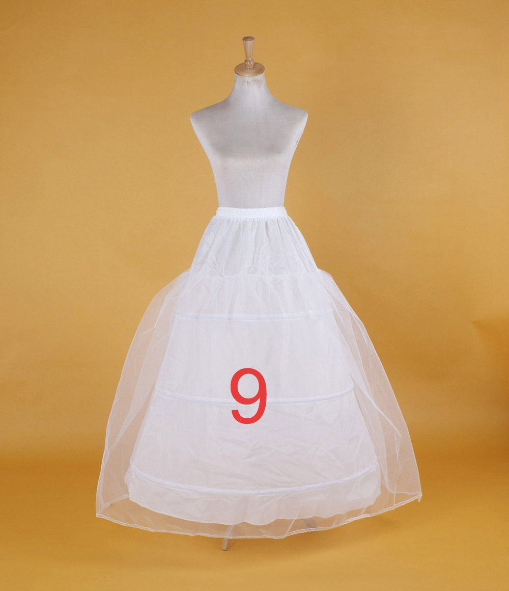 Wedding Petticoat Bridal Hoop Crinoline Prom Underskirt Fancy Skirt Slip